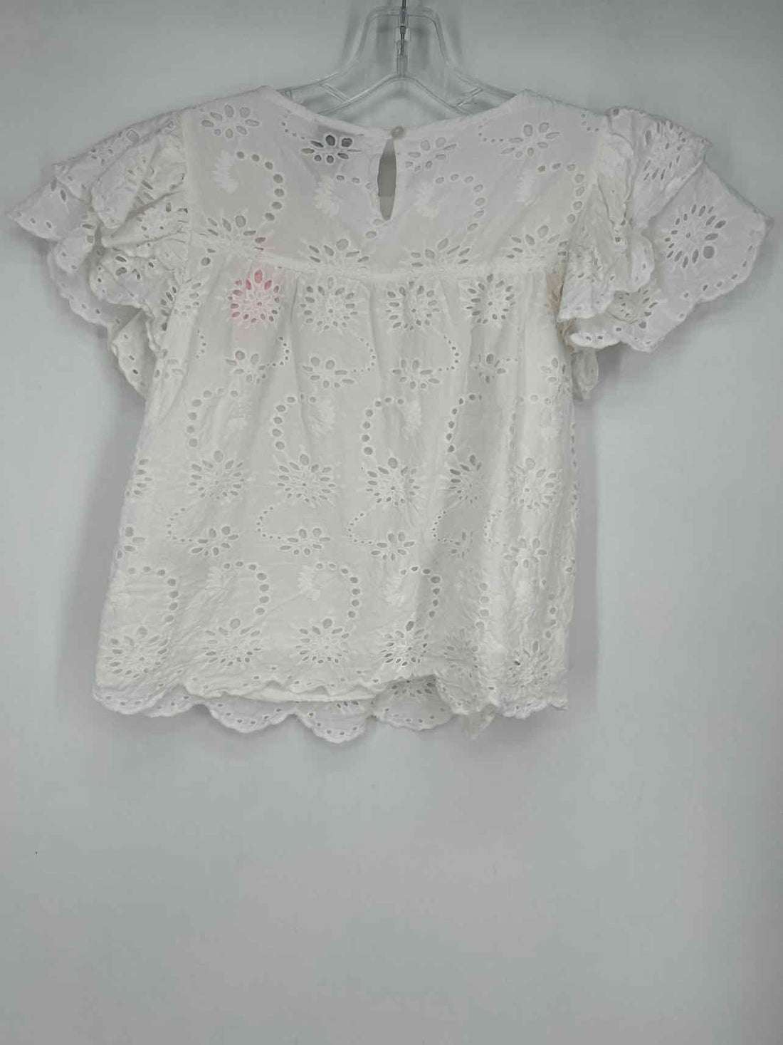 Industry Size SP White Eyelet Short Sleeve