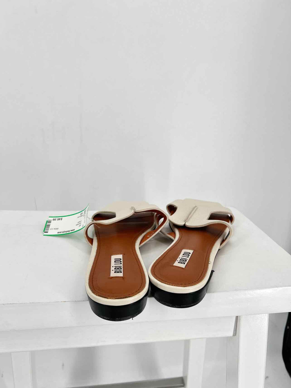 Bibi Lou Women Size 41 Cream Sandals
