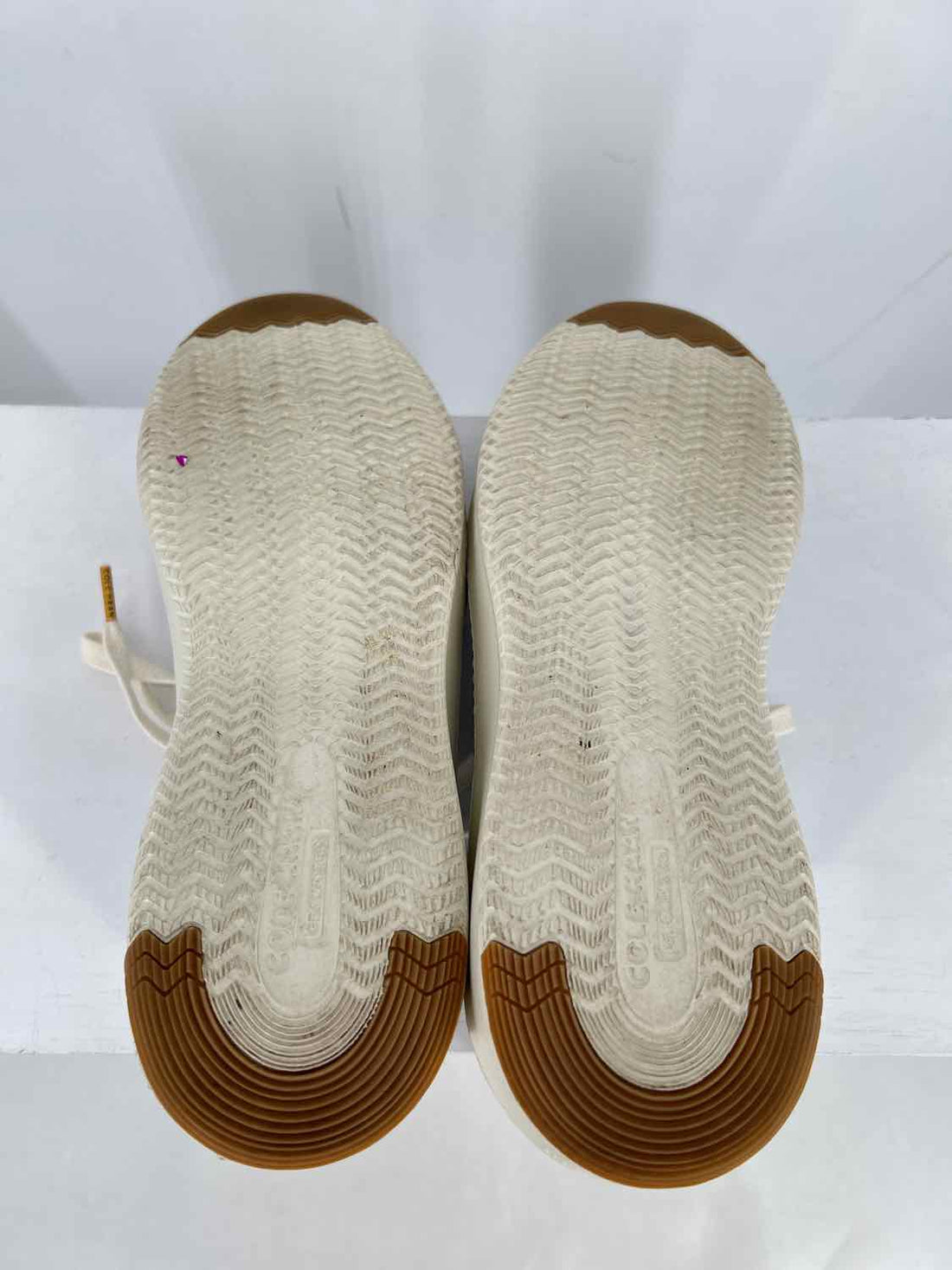 Cole Haan Women Size 9.5 White & Cream Colorblock Sneakers