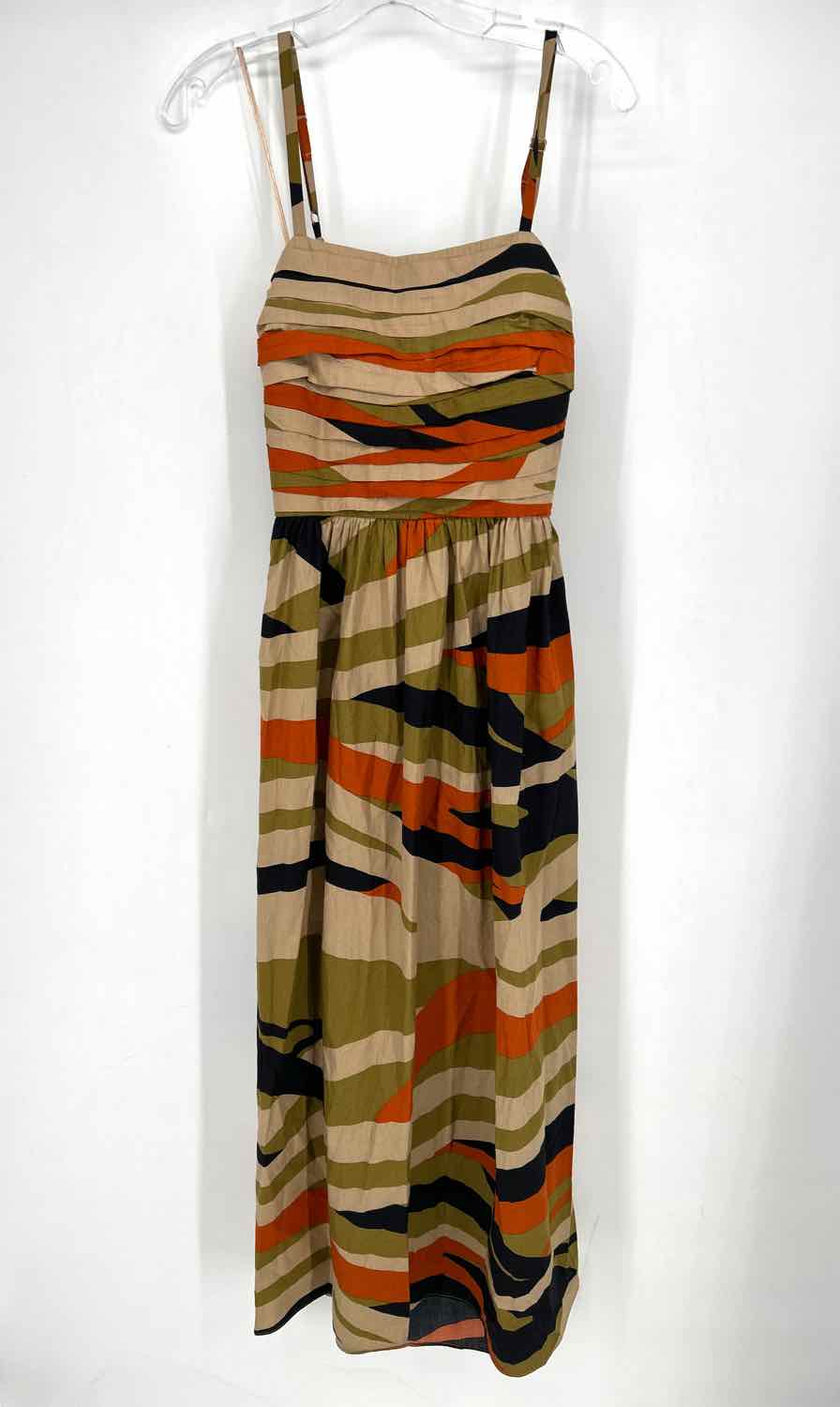 Sam and Jess Size S Tan Print Sleeveless Dress