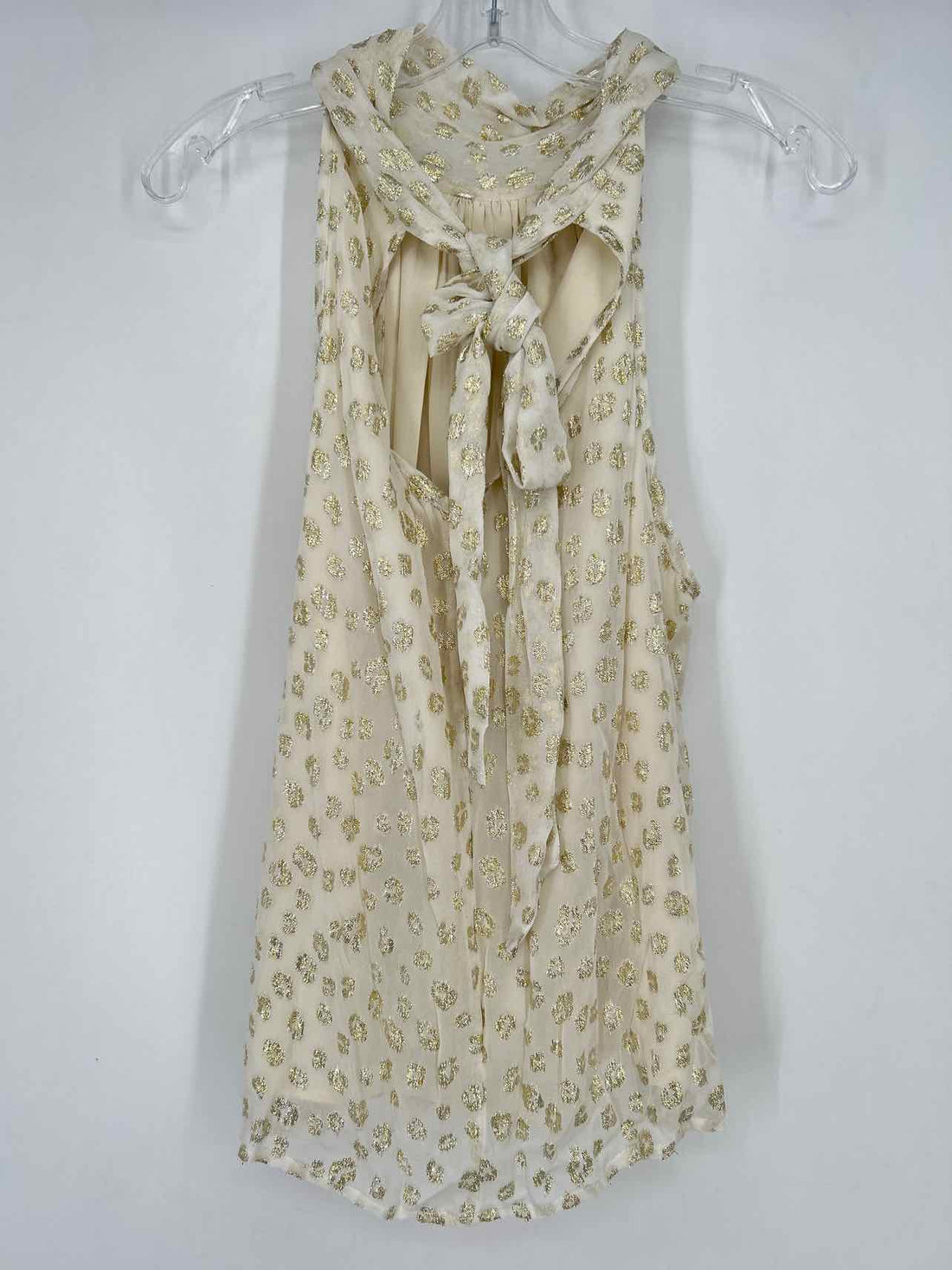 Bishop + Young Size M Beige Leopard NWT Sleeveless