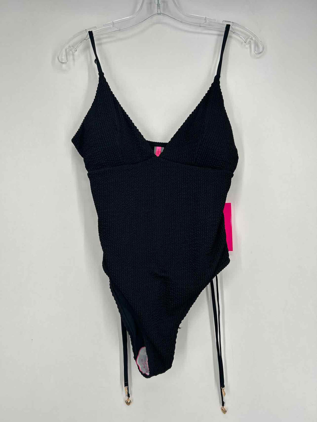 Betsey Johnson Size XL Black NWT Swimsuit 1 Piece