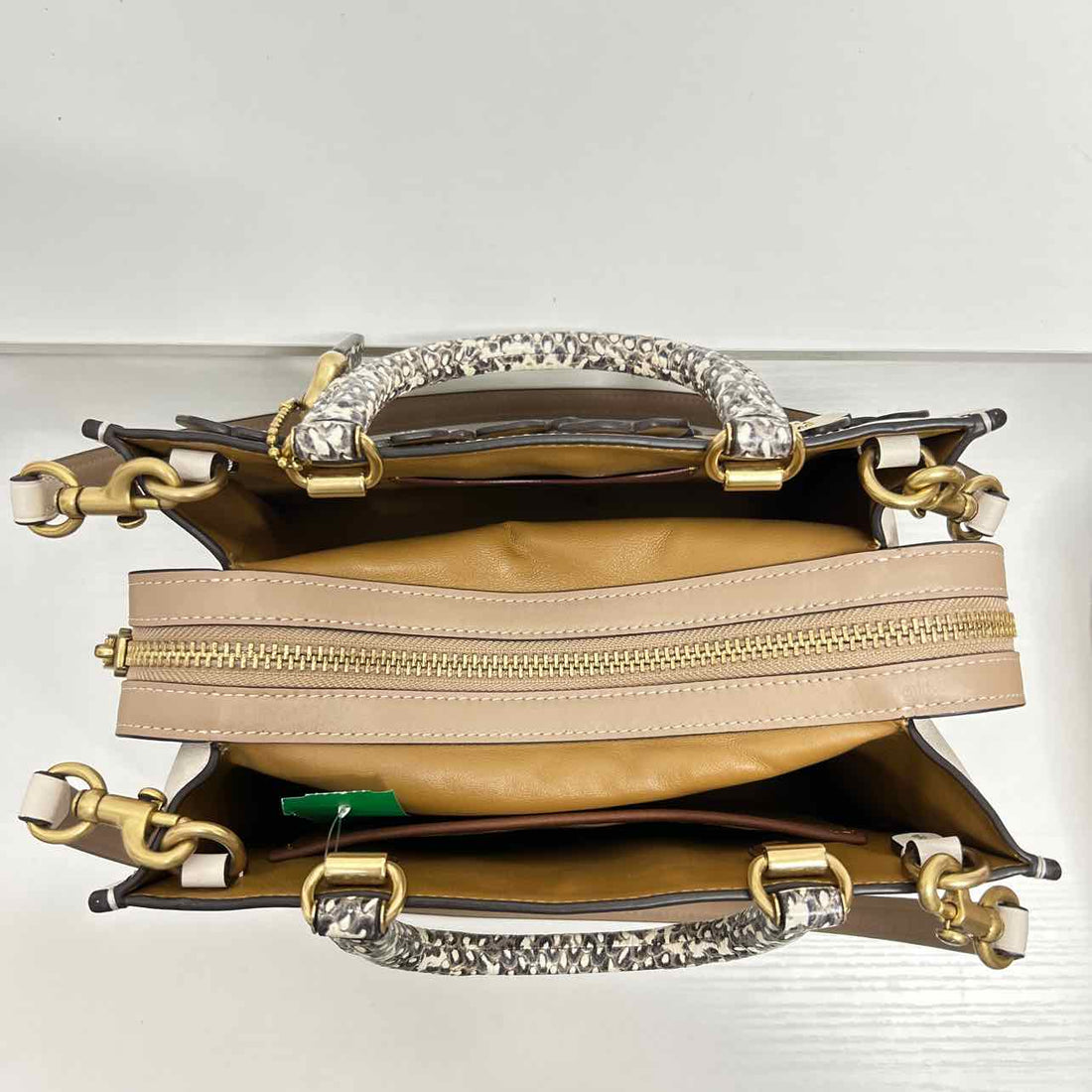 Coach 1941 Colorblock Genuine Leather Excellent Condition LUXURY