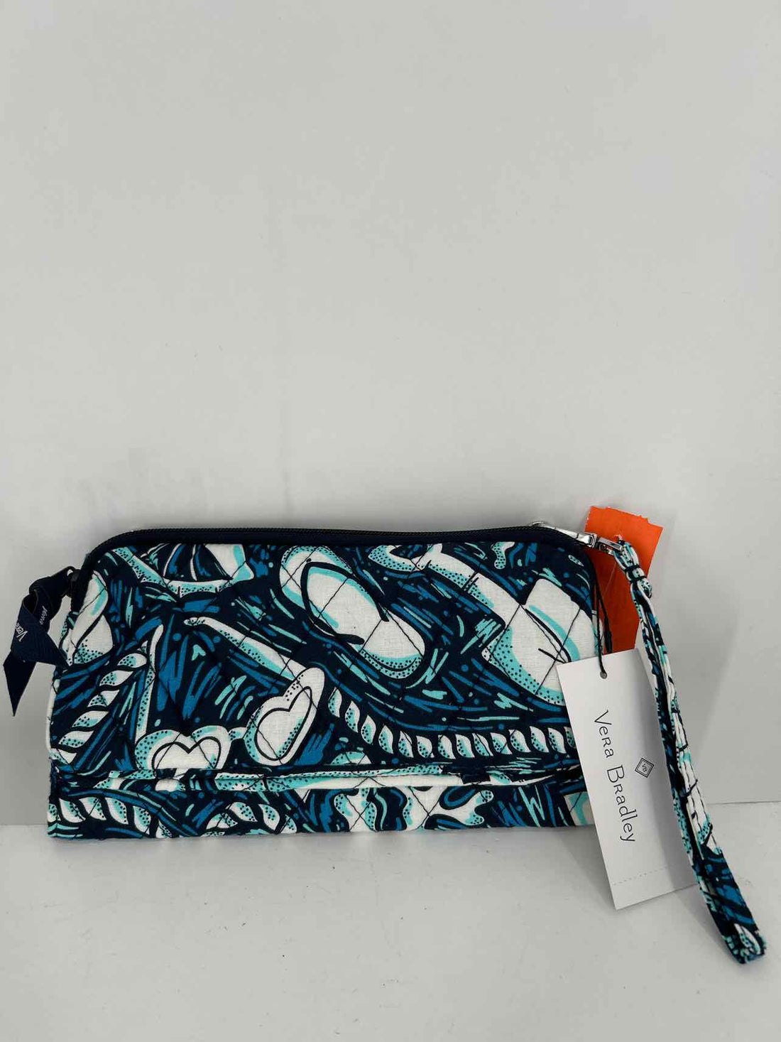 Vera Bradley Blue & White Print Quilted NWT Wallet