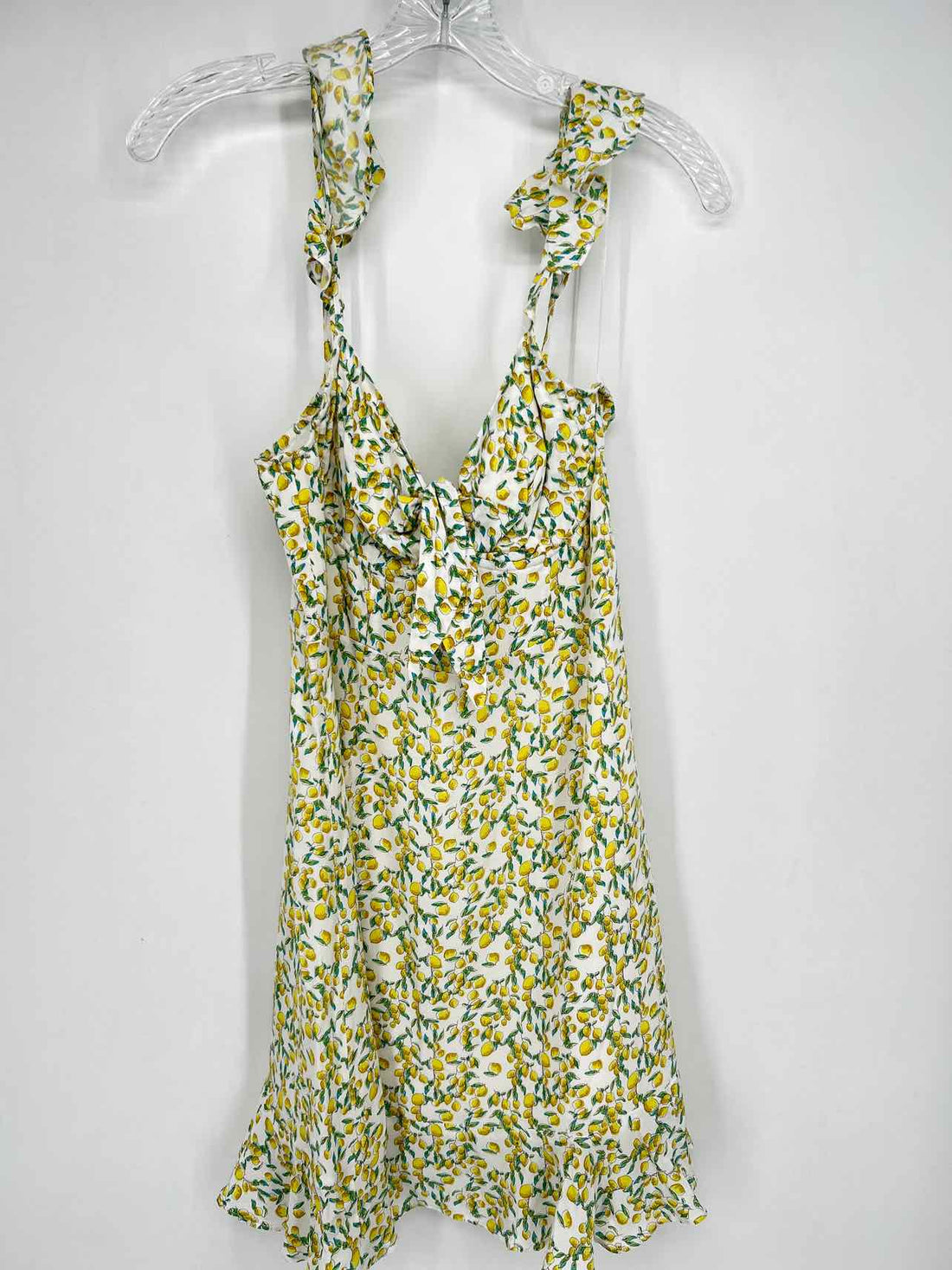 ASTR Size S White Print Dress