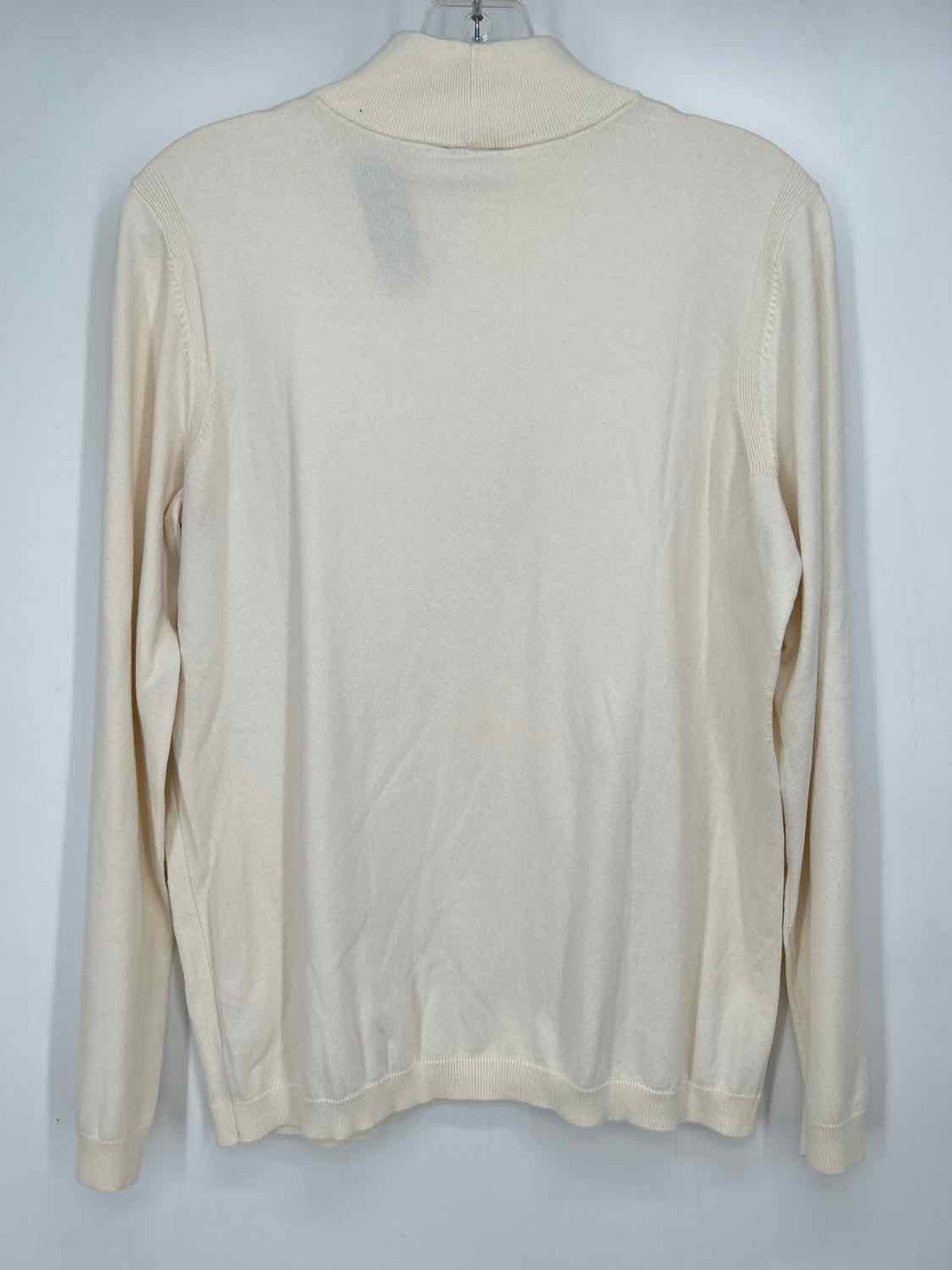 Talbots Size L Ivory Sweater