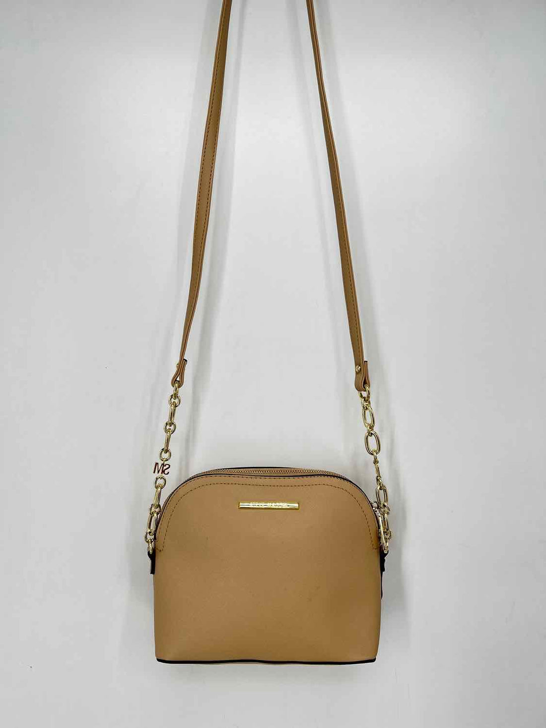 Steve Madden Beige Faux Leather Excellent Condition Crossbody