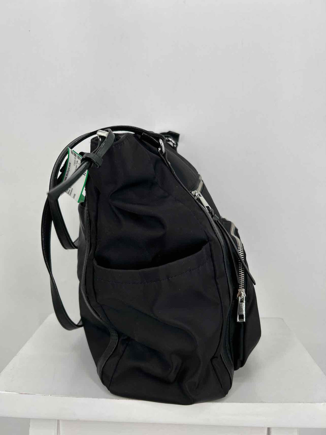 Utiliti Black Nylon Pre Owned Tote