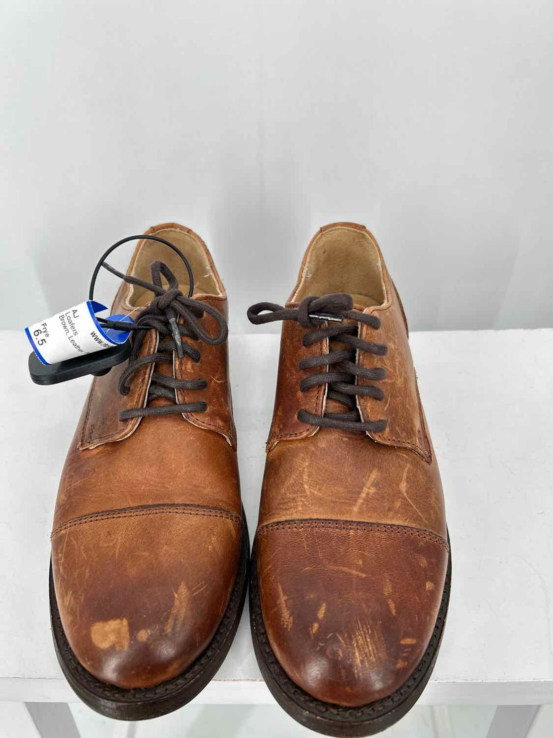 Frye Women Size 6.5 Brown Leather Loafers