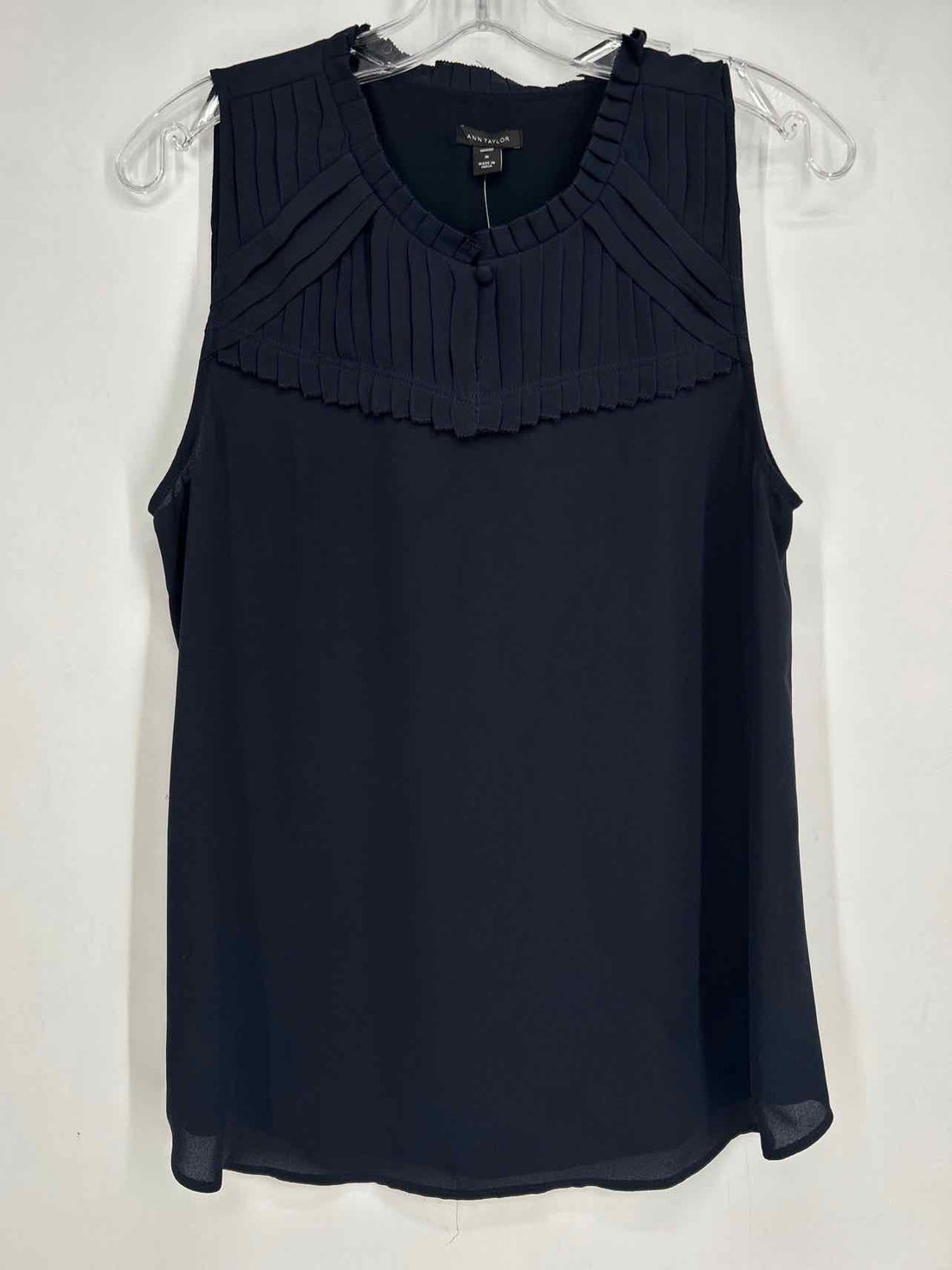 Ann Taylor Size M Navy Sleeveless