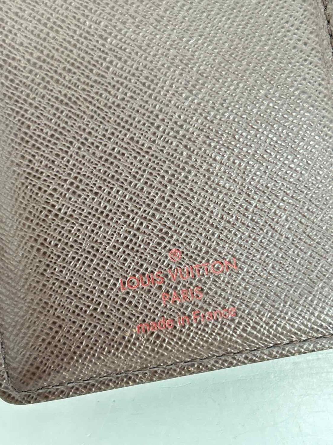 Louis Vuitton Viennois Damier Ebene Coated Canvas Pre Owned LUXURY