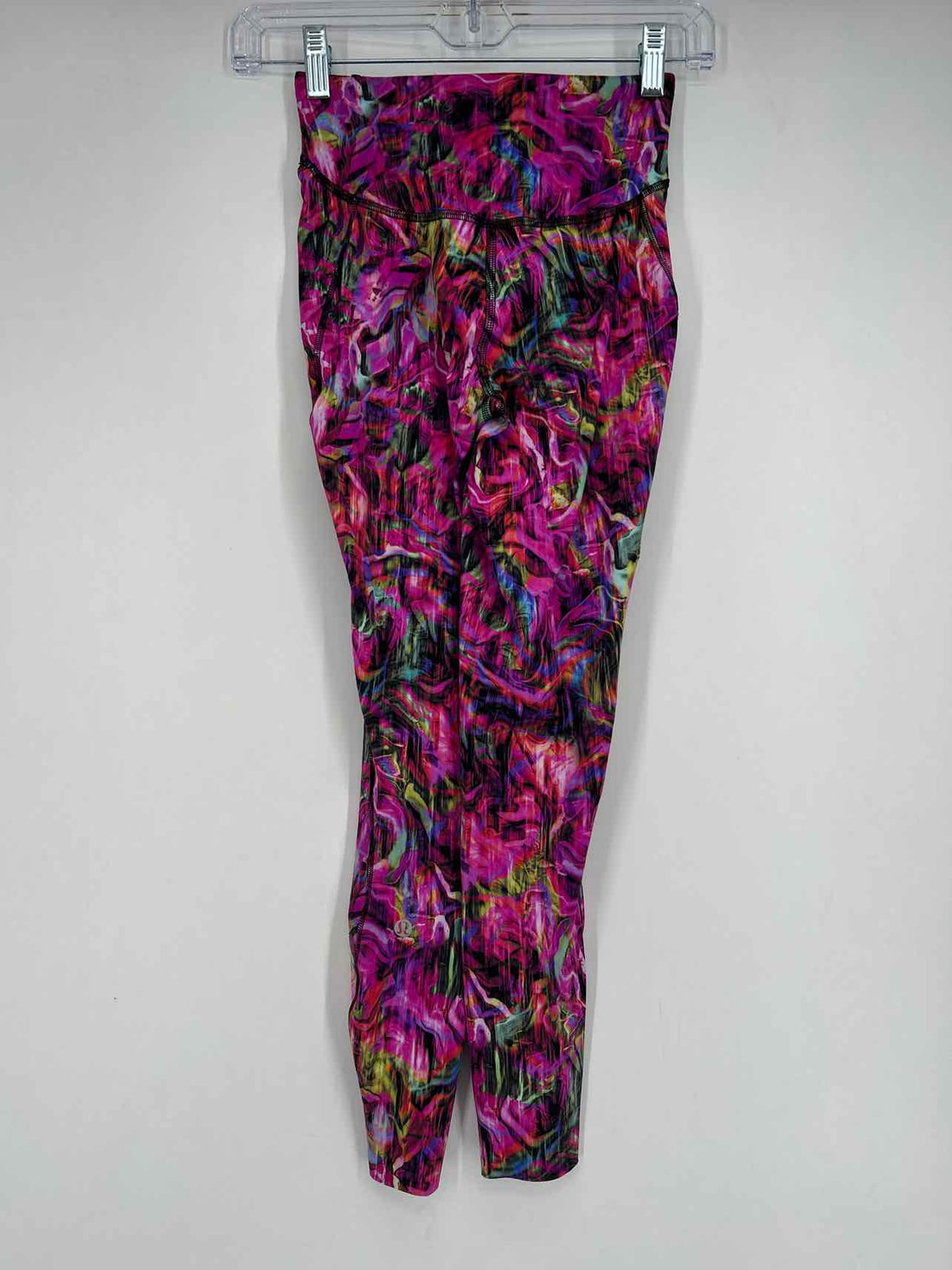Lululemon Size 2 Purple Print Active Leggings