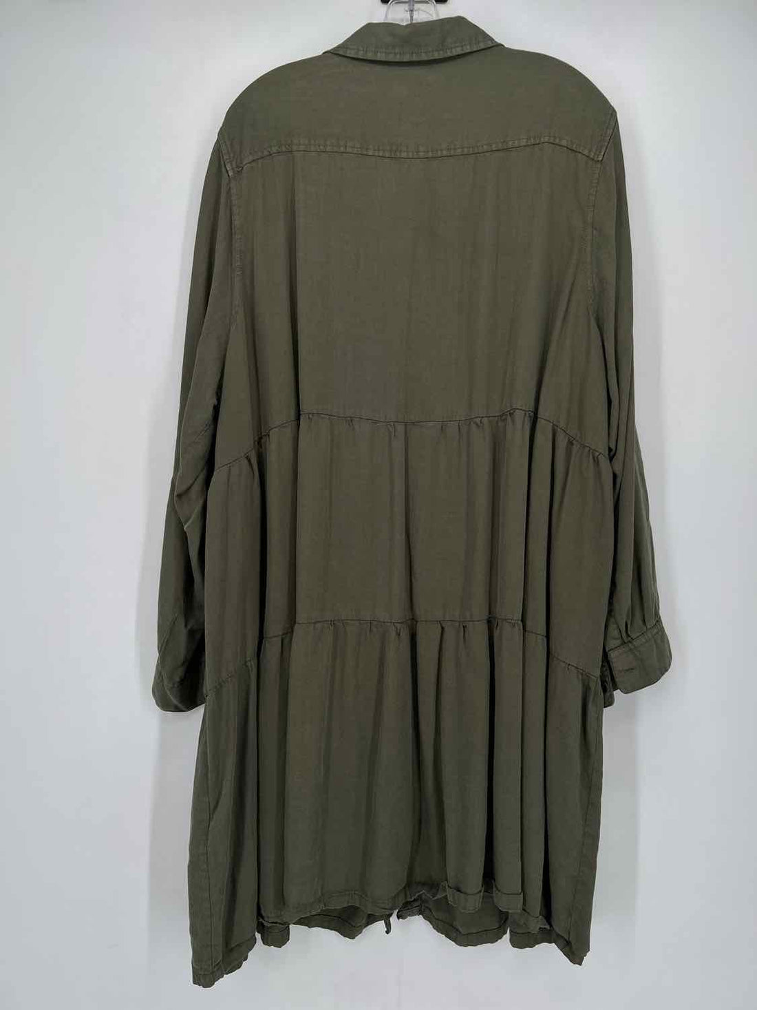 Velvet Heart Size 3X Olive Dress