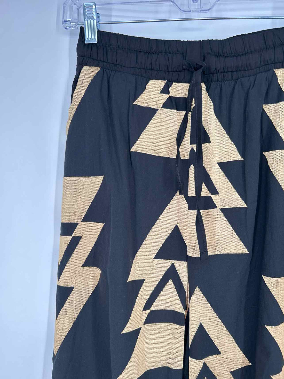 AEther Concept S Black & Gold Embroidered New Boutique Pants