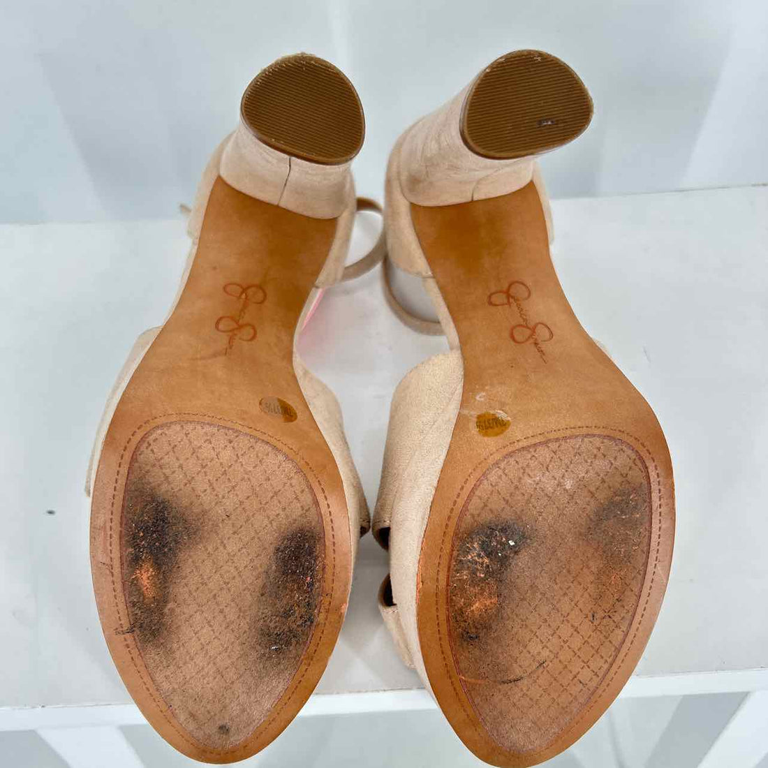 Jessica Simpson Women Size 7 Beige Heels