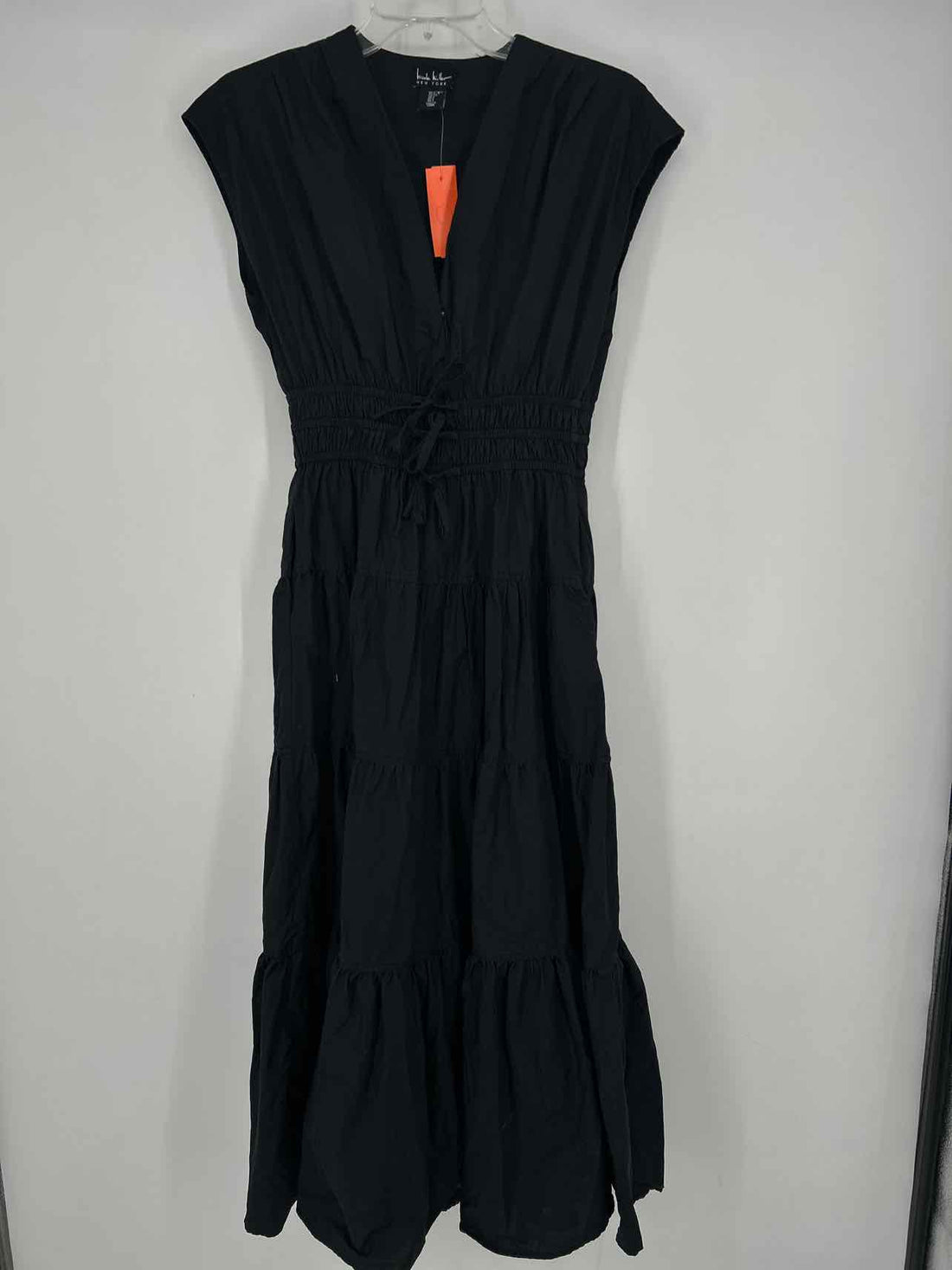 Nicole Miller Size S Black Short Sleeve Dress