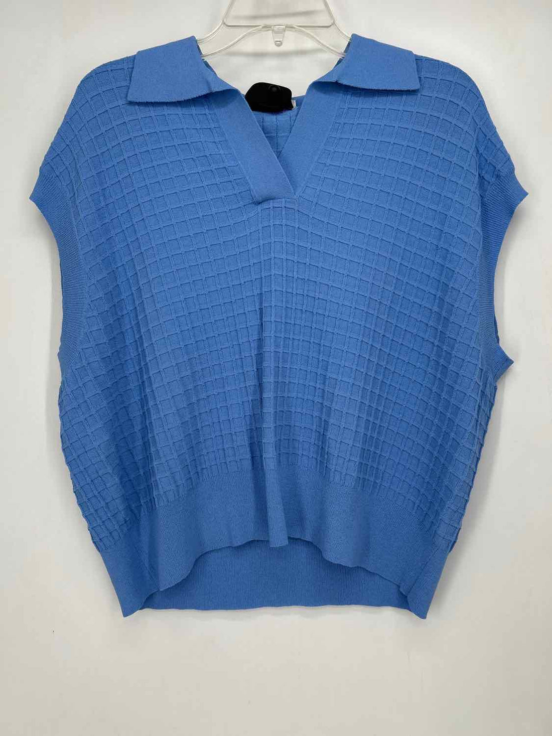Autumn Cashmere Size S Blue Short Sleeve