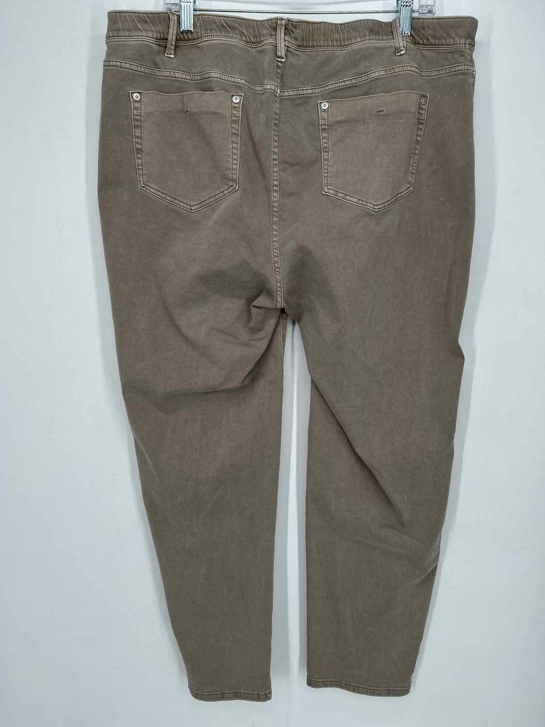 J Jill Size 18 Olive Slim Ankle Jeans