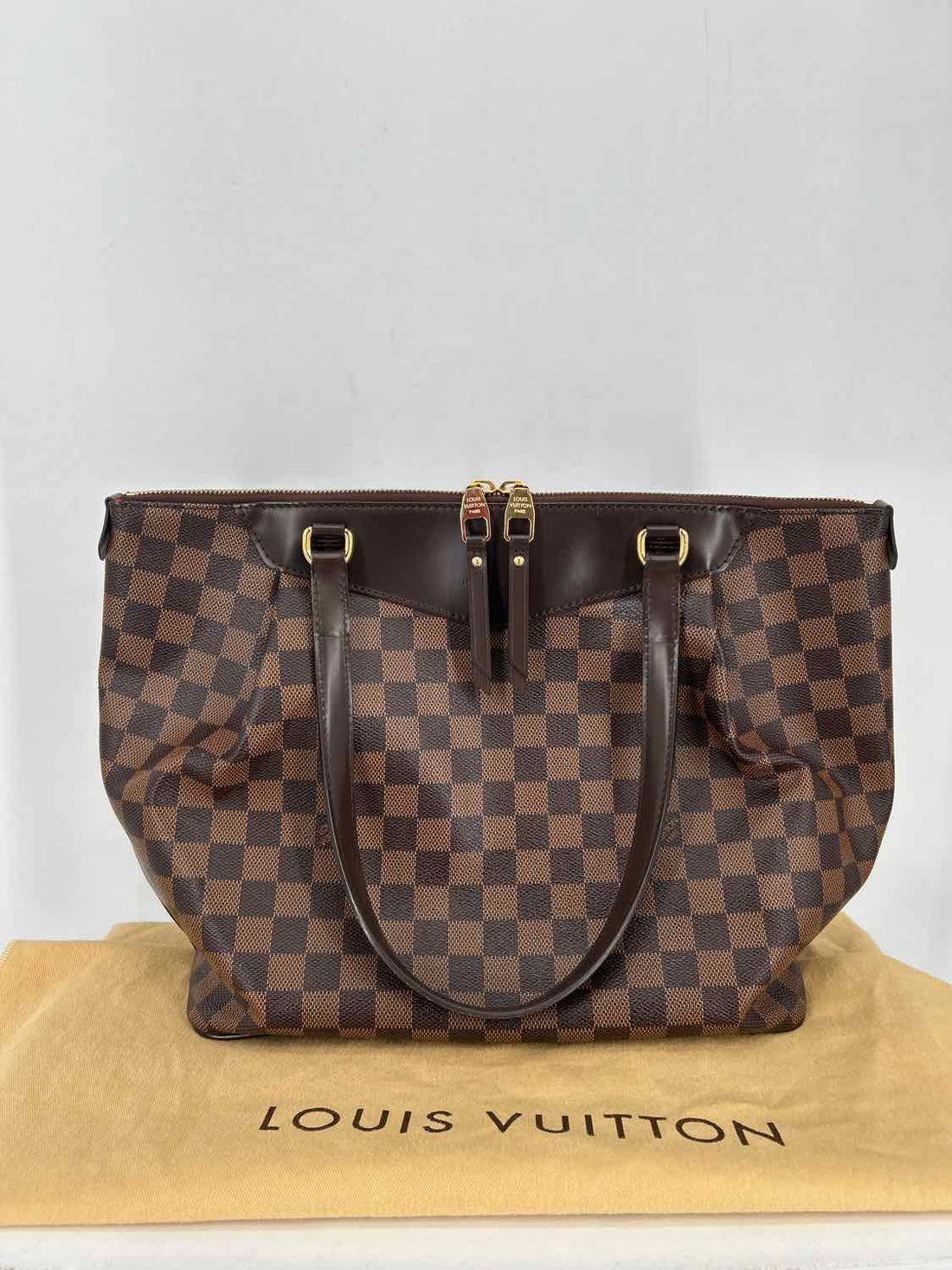 Louis Vuitton Westminister GM Damier Coated Canvas Pre Owned LUXURY