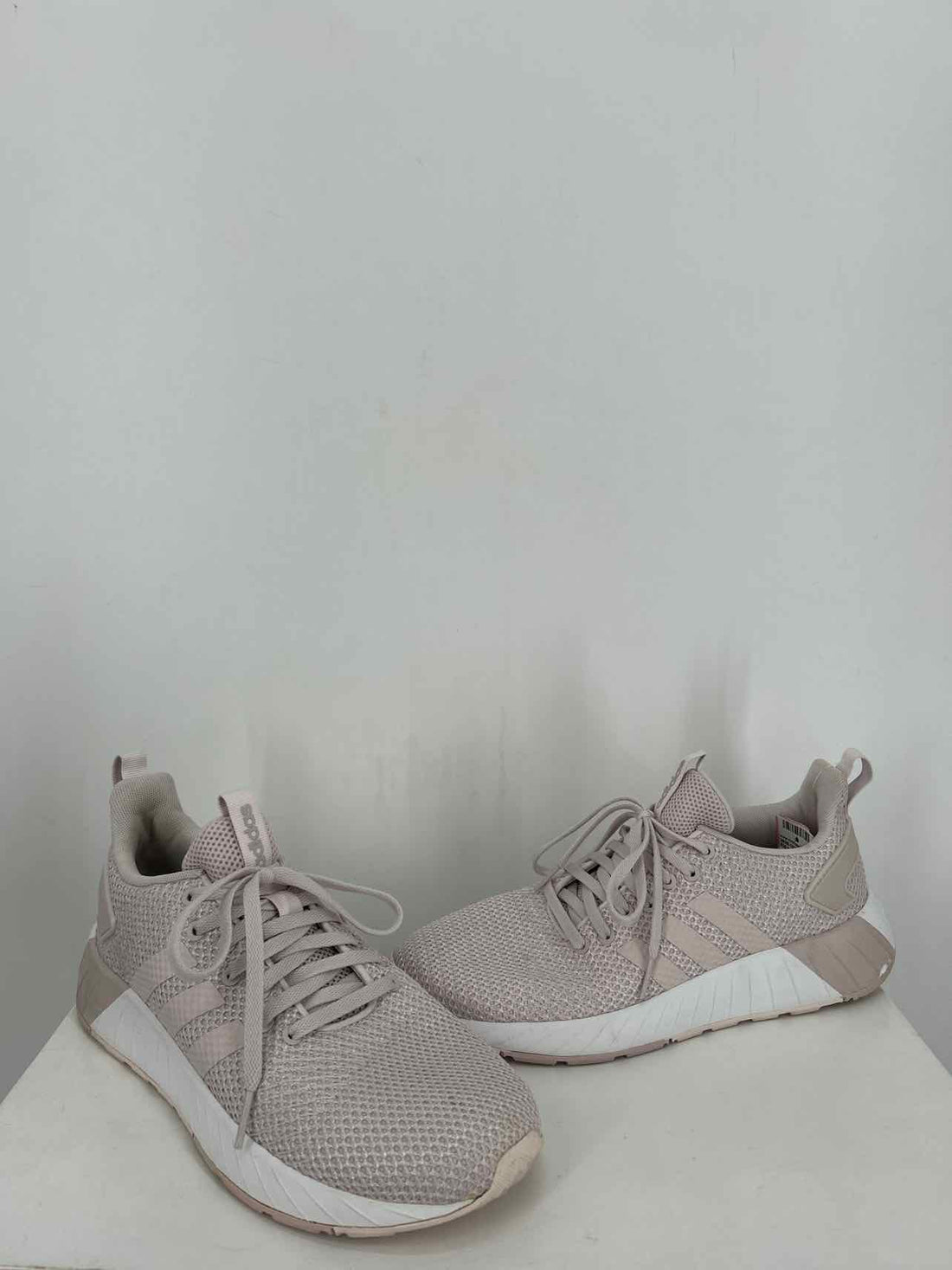 Adidas Women Size 7.5 Light Pink & White Sneakers