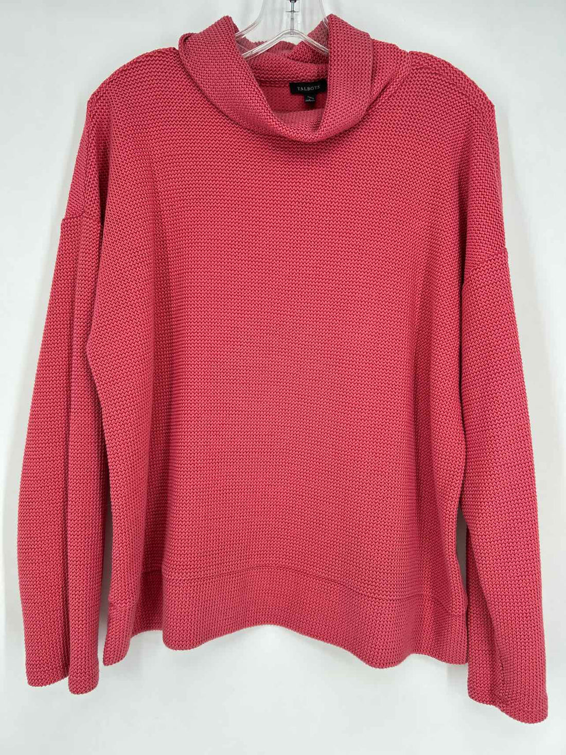 Talbots Size L Pink Long Sleeve