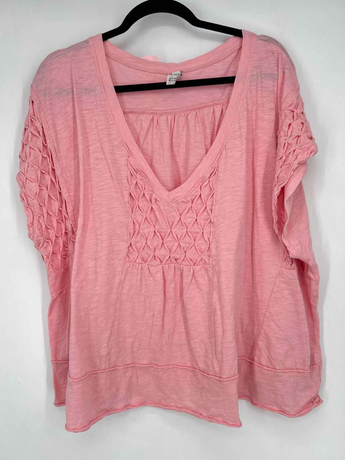 Belle Isle by Torrid Size 3X Pink Short Sleeve Top/Blouse