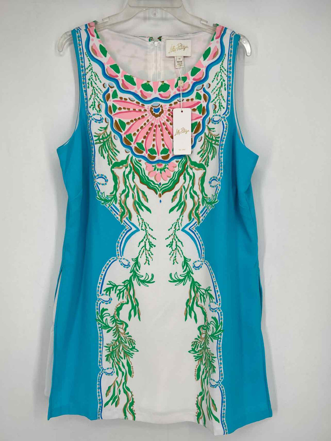 Lilly Pulitzer 16 Bright Blue Print NWT Lilly Pulitzer Romper