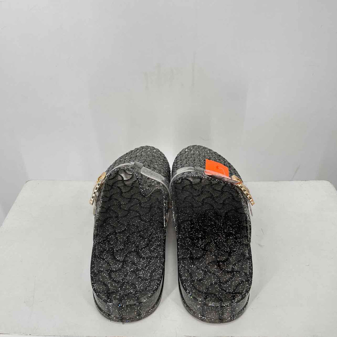 No Brand Name Women Size 39 Gray glitter Clogs