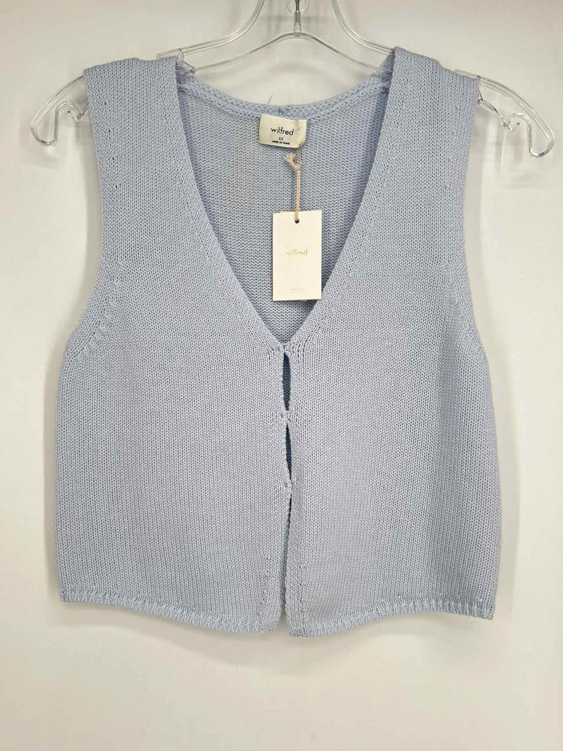 Wilfred Size XS Light Blue NWT Vest