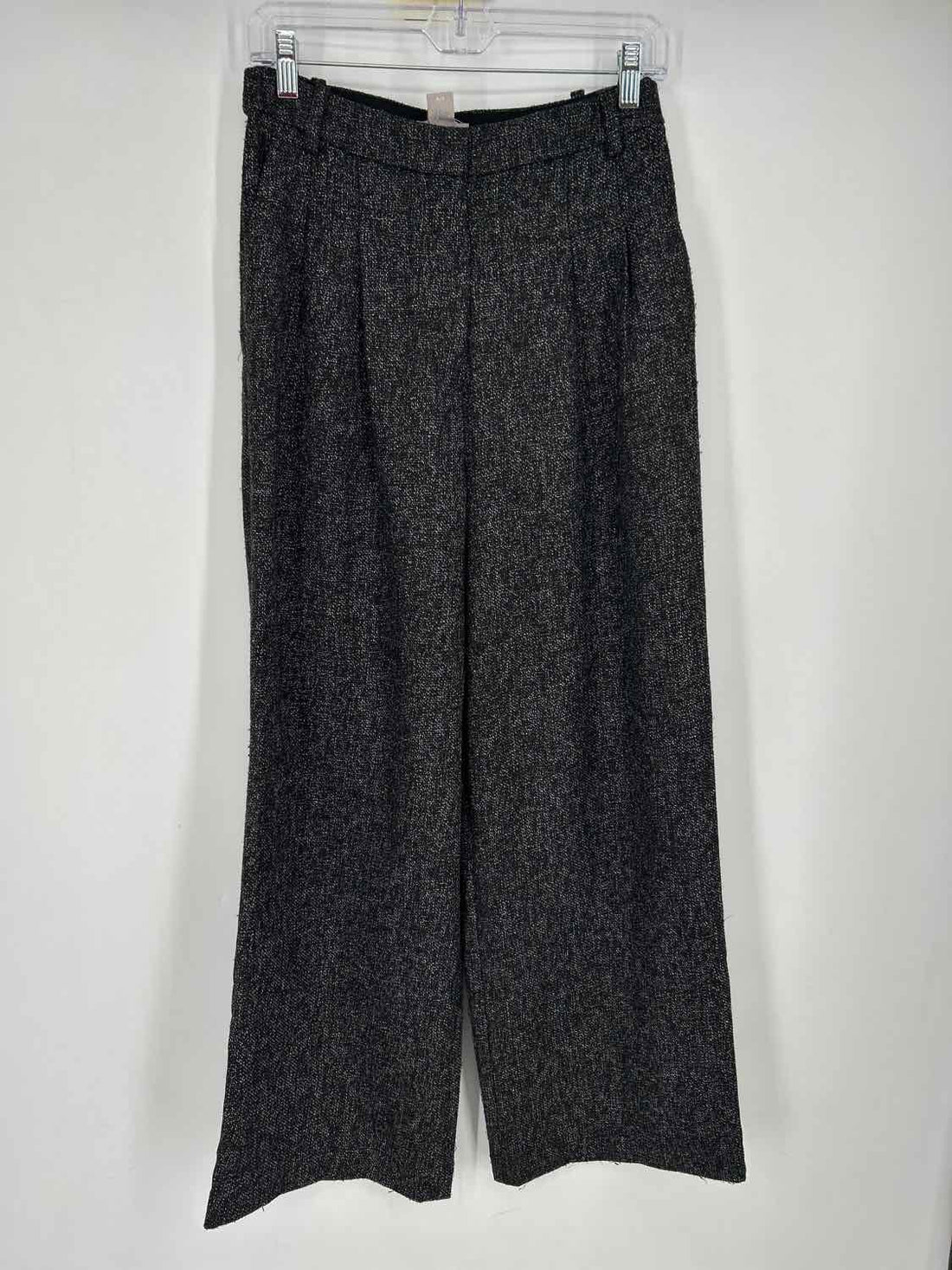 H&M Size 6 Black & White Tweed Pants