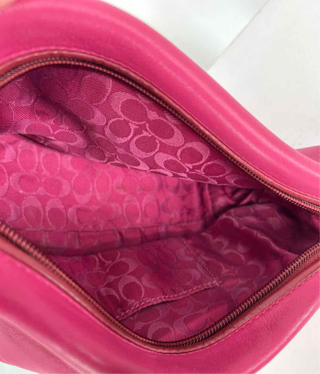 Coach Pink Leather Shoulder
