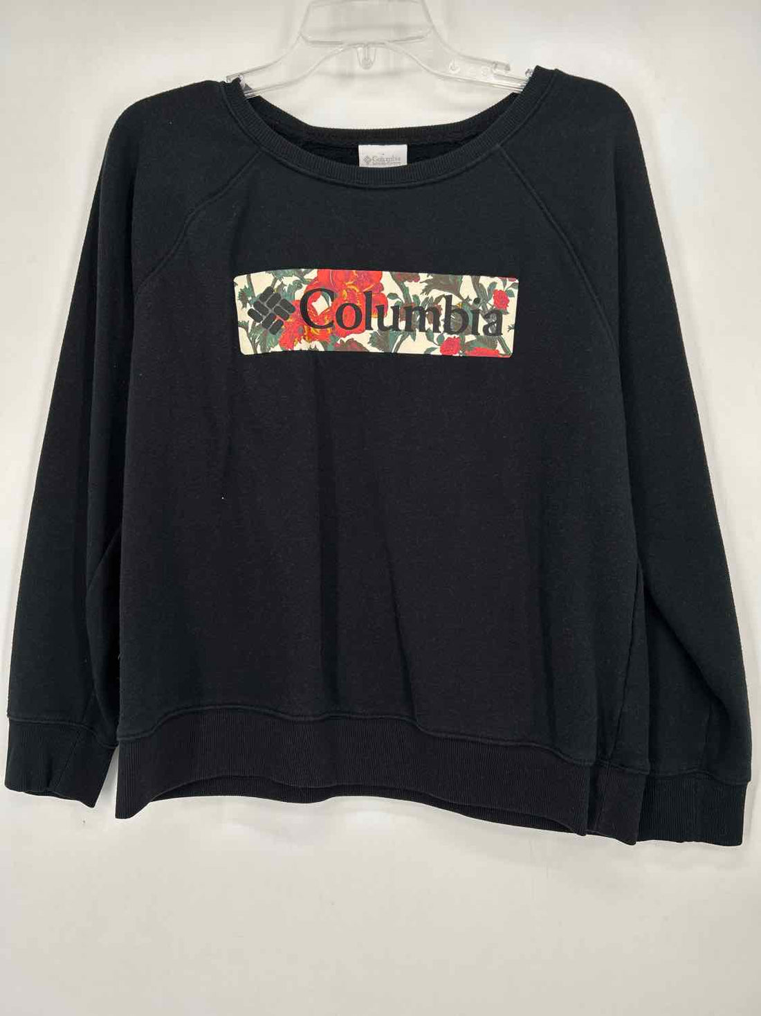 Columbia Size L Black Sweatshirt