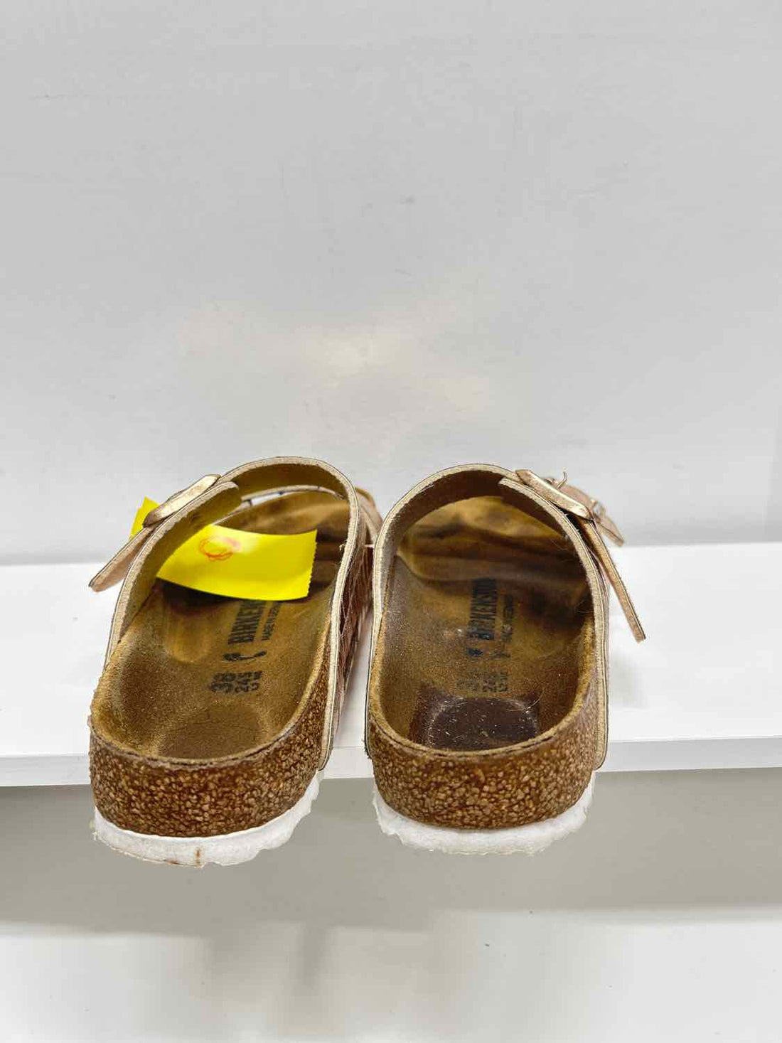 Birkenstock Women Size 38 (7.5-8) Rose Gold Sandals