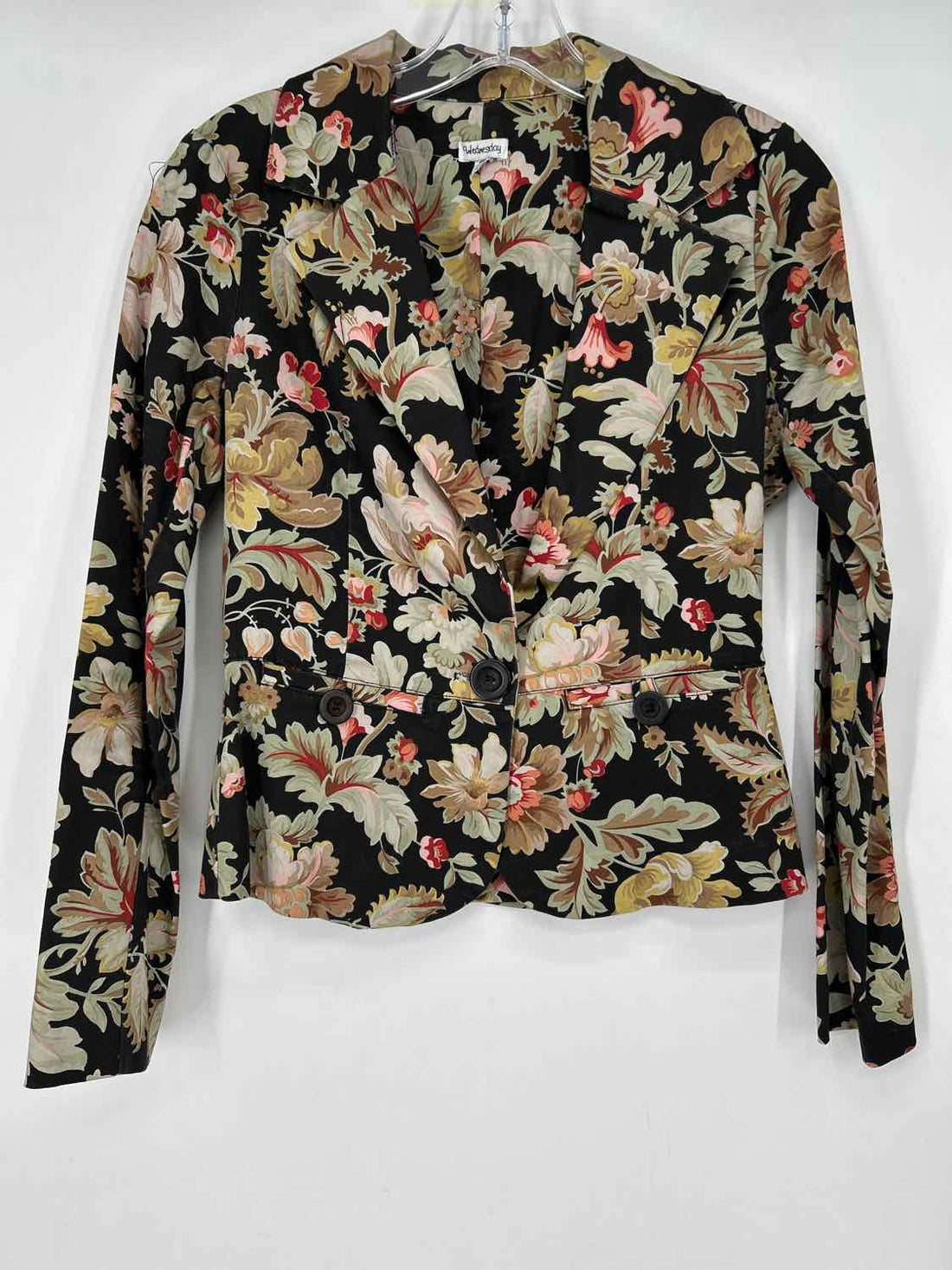 Wednesday Size S Brown Floral Blazer