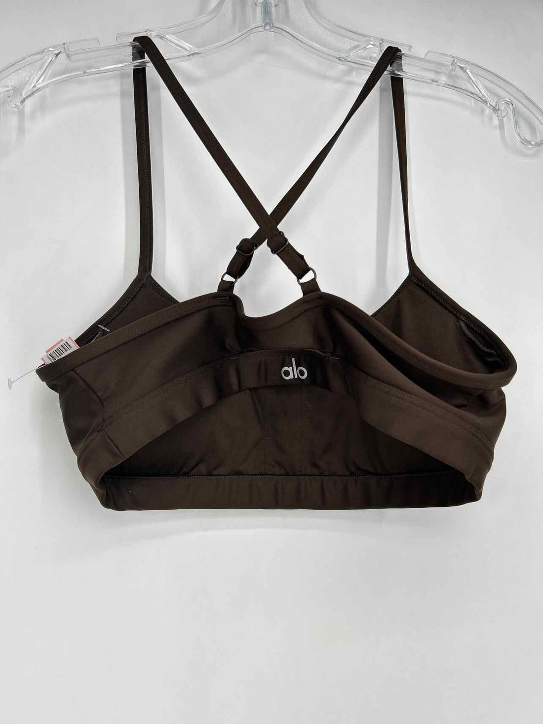 Alo Yoga Size M Dark Brown Active Sports Bras