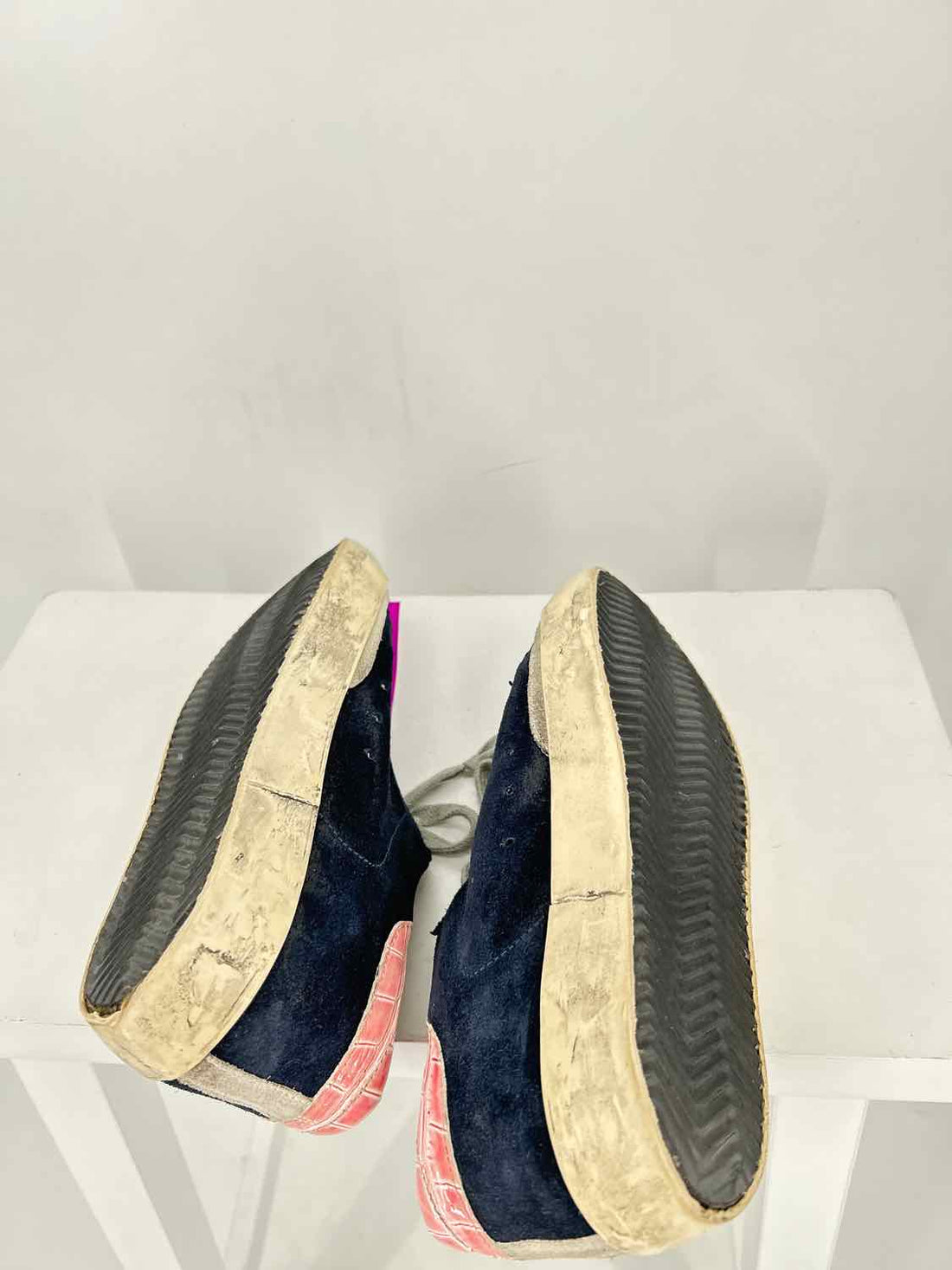 Golden Goose Women Size 38 Navy Sneakers