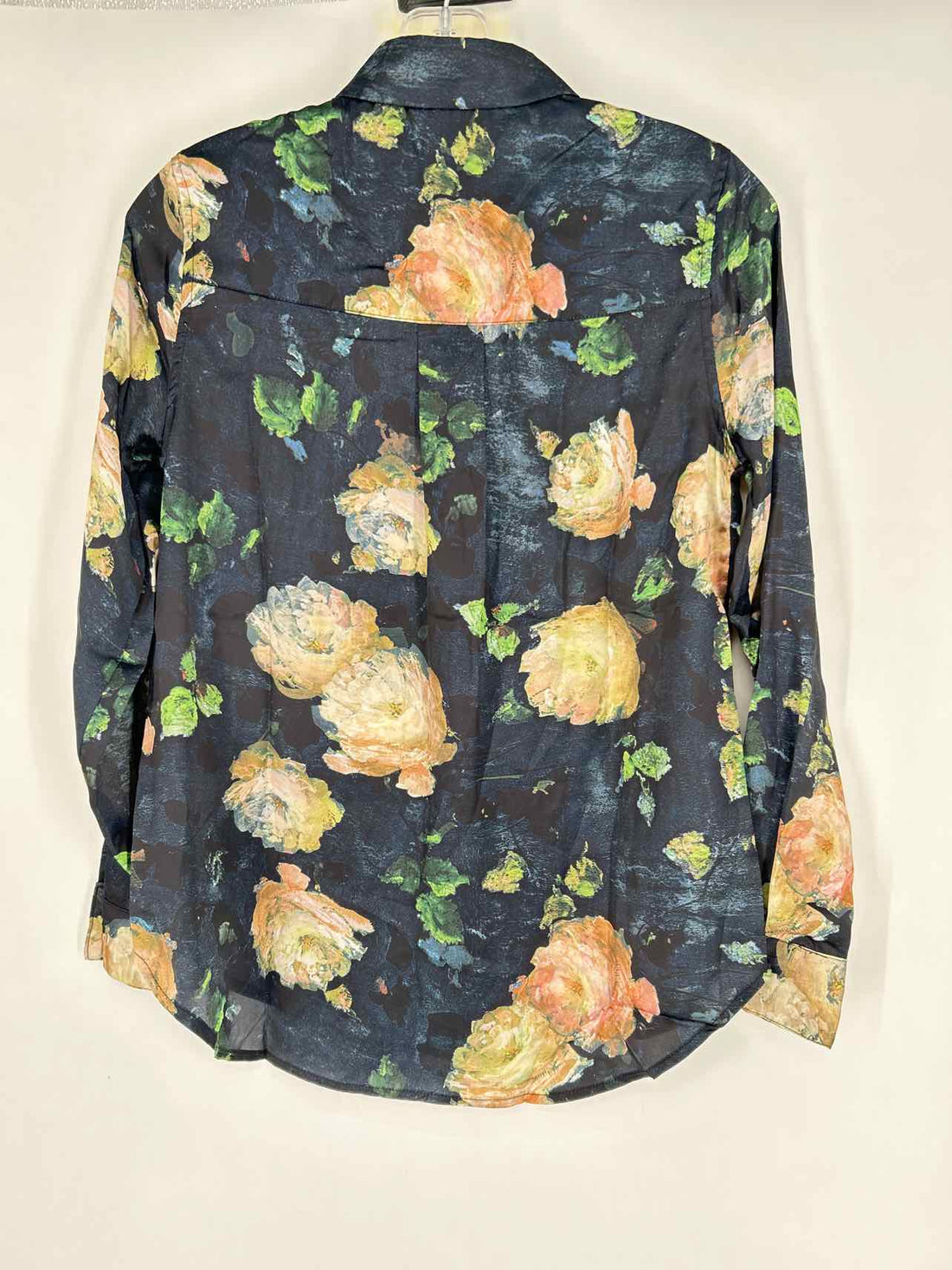 Elie Elie Tahari Size XS Black Print NWT Long Sleeve