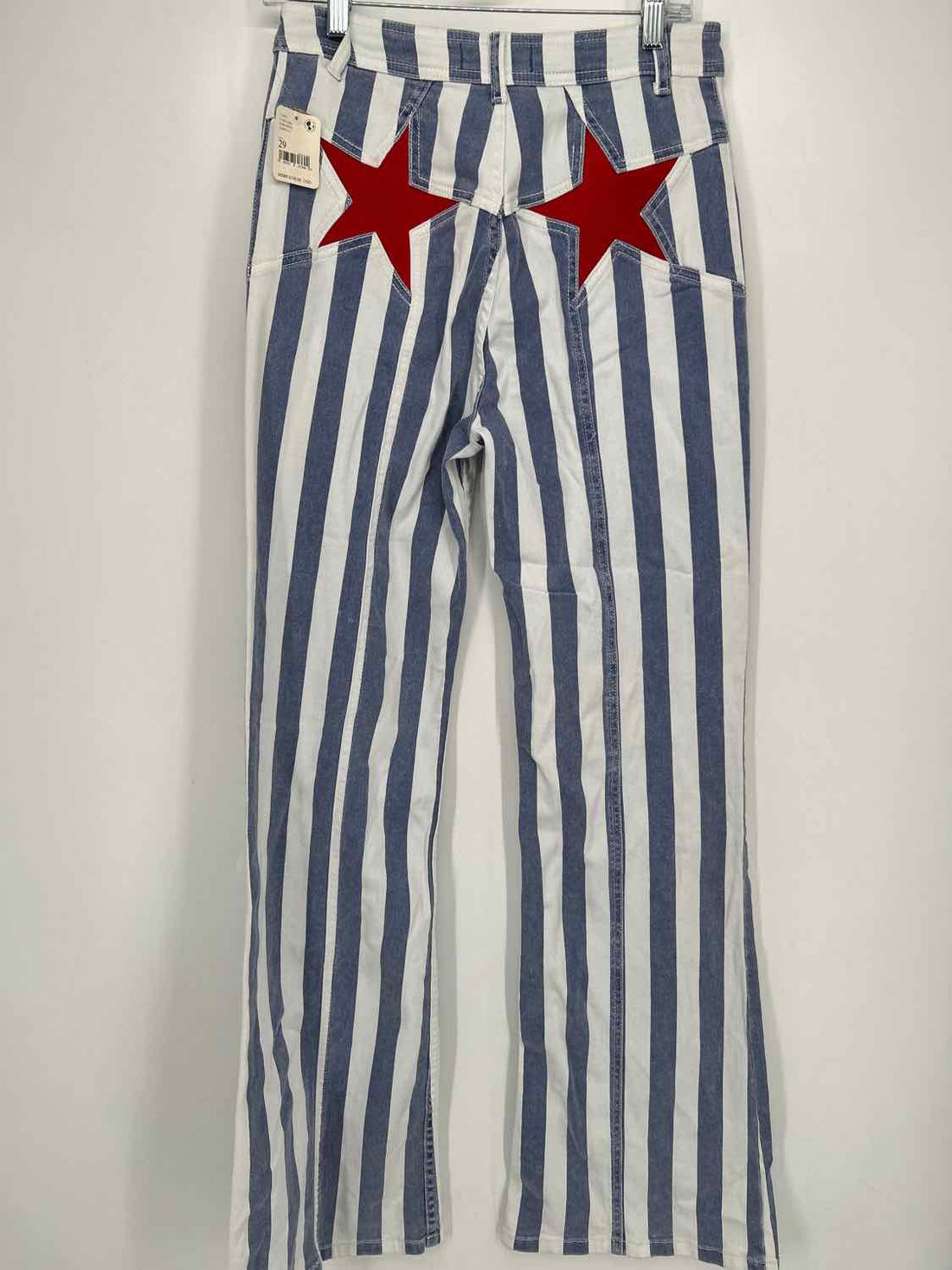 We The Free Size 29 Denim & White Striped NWT Jeans