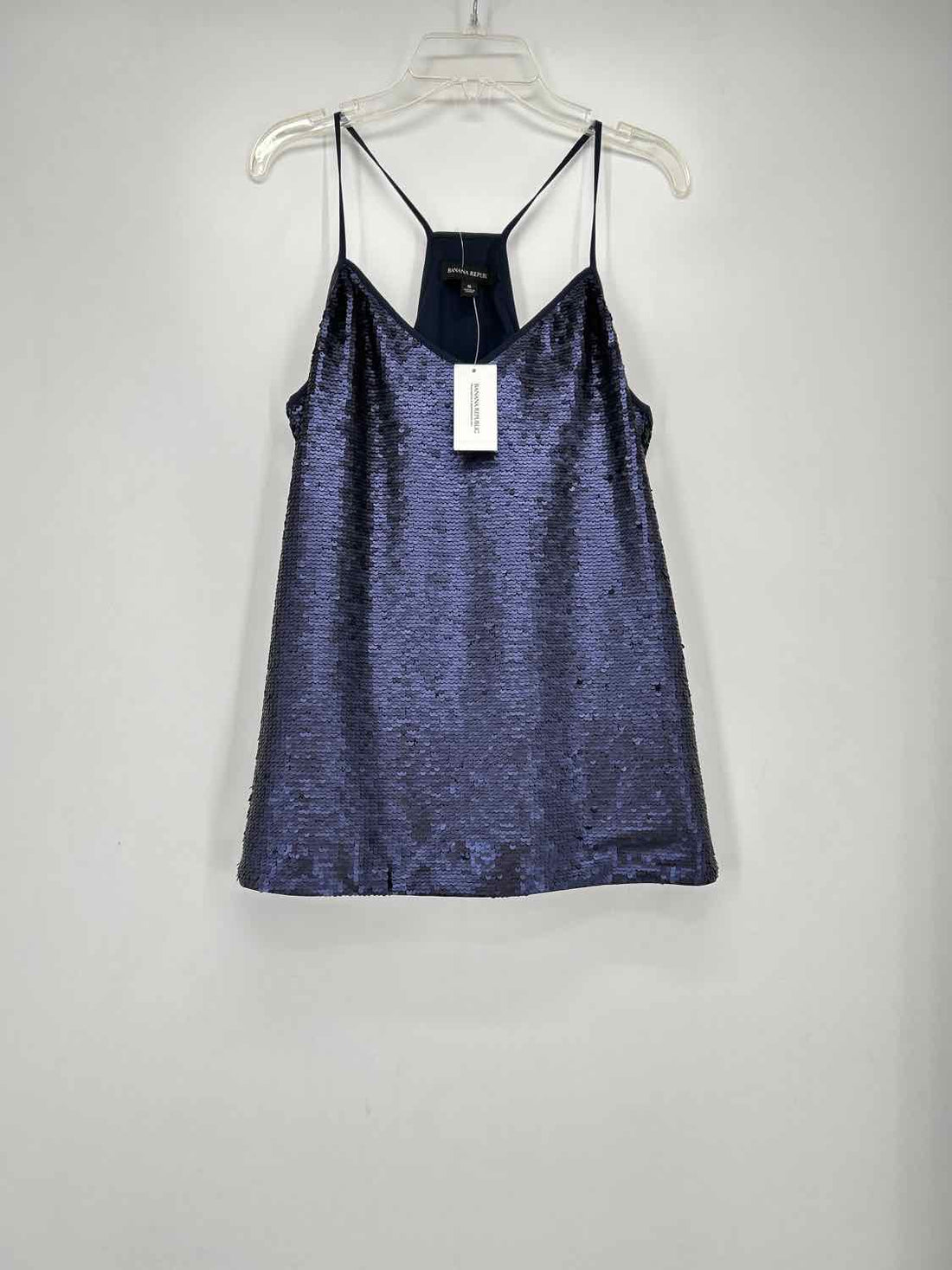 Banana Republic Size S Navy Sequins NWT Sleeveless