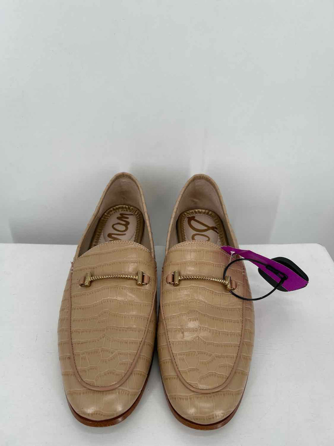 Sam Edelman Women Size 7.5 Tan Genuine Leather Loafers