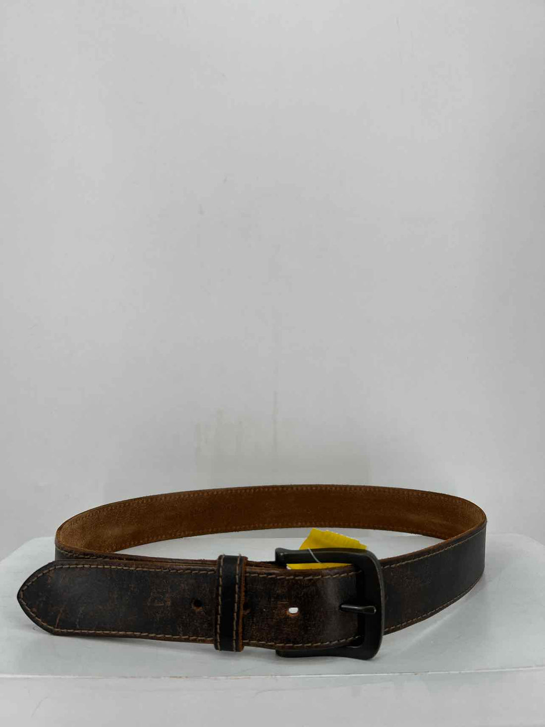 No Brand Name Size 34 (S/M) Leather Dark Brown Belts