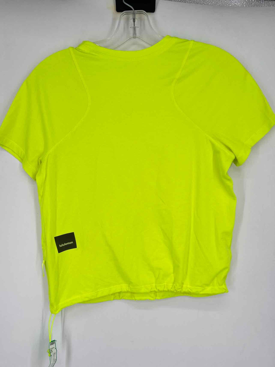 Lululemon Size 4 Neon Yellow Short Sleeve Active Tops