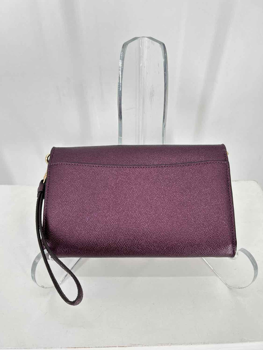 Coach Dark Purple Leather Excellent Condition Crossbody