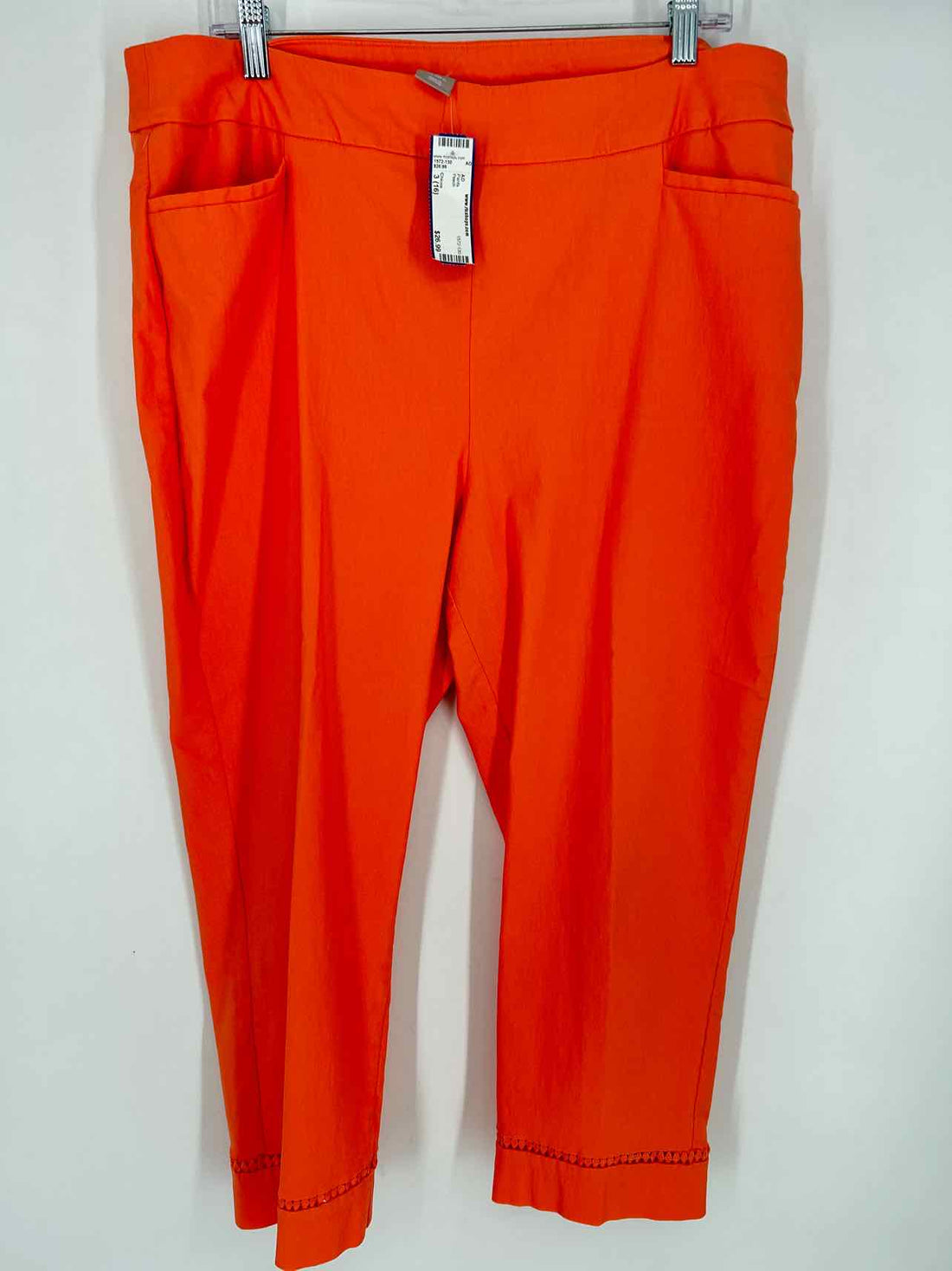 Chicos Size 3 (16) Peach Pants