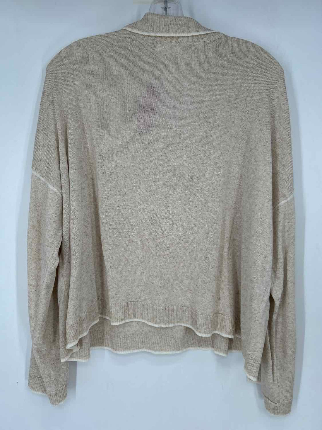 Max Studio Size L Tan Sweater