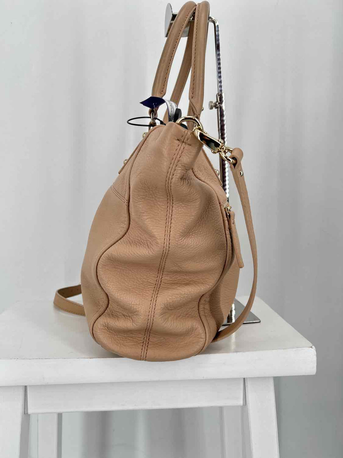 Kate Spade Beige Leather Satchel