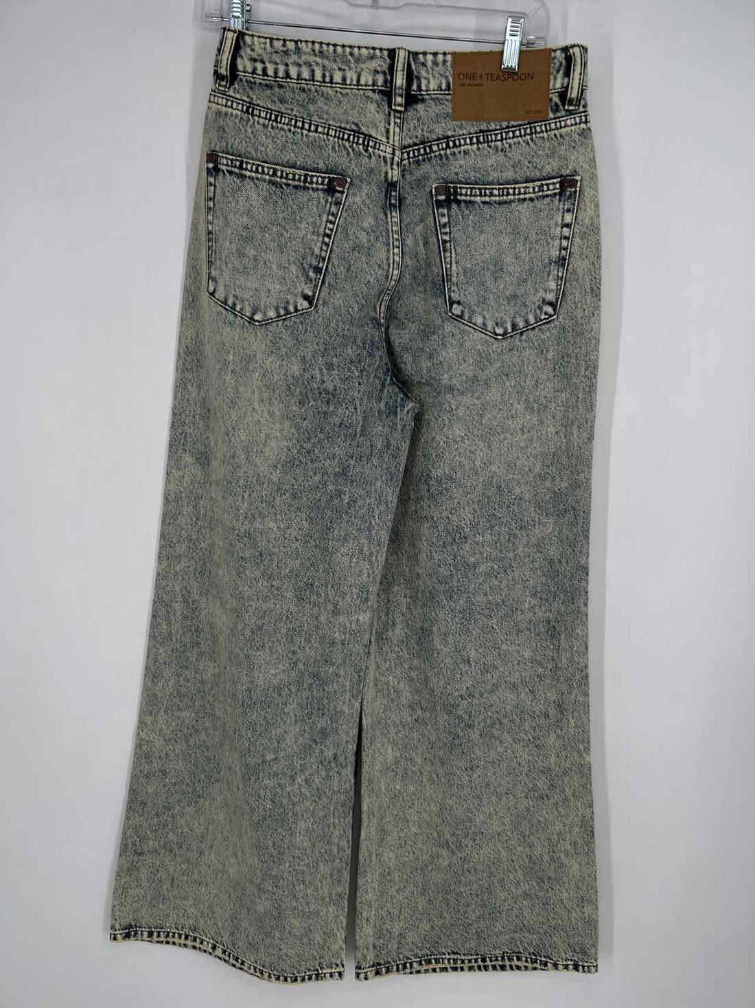 One Teaspoon Size 27 Acid Wash Denim Jeans