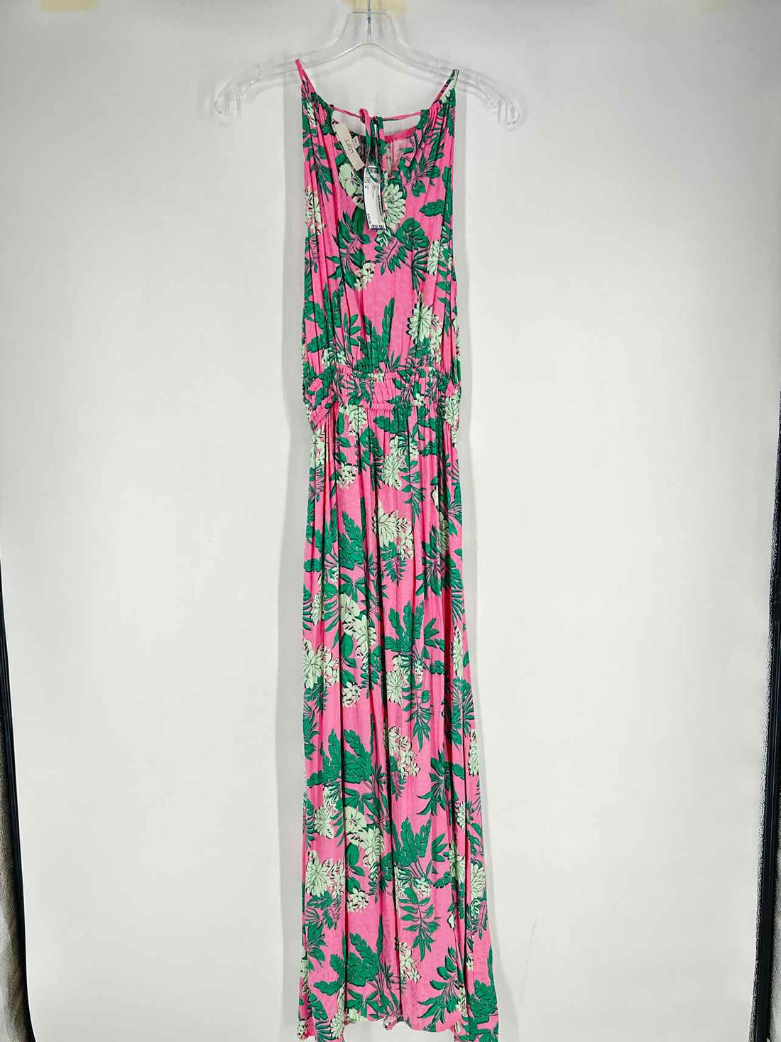 Loft Size 4 Pink & Green Maxi