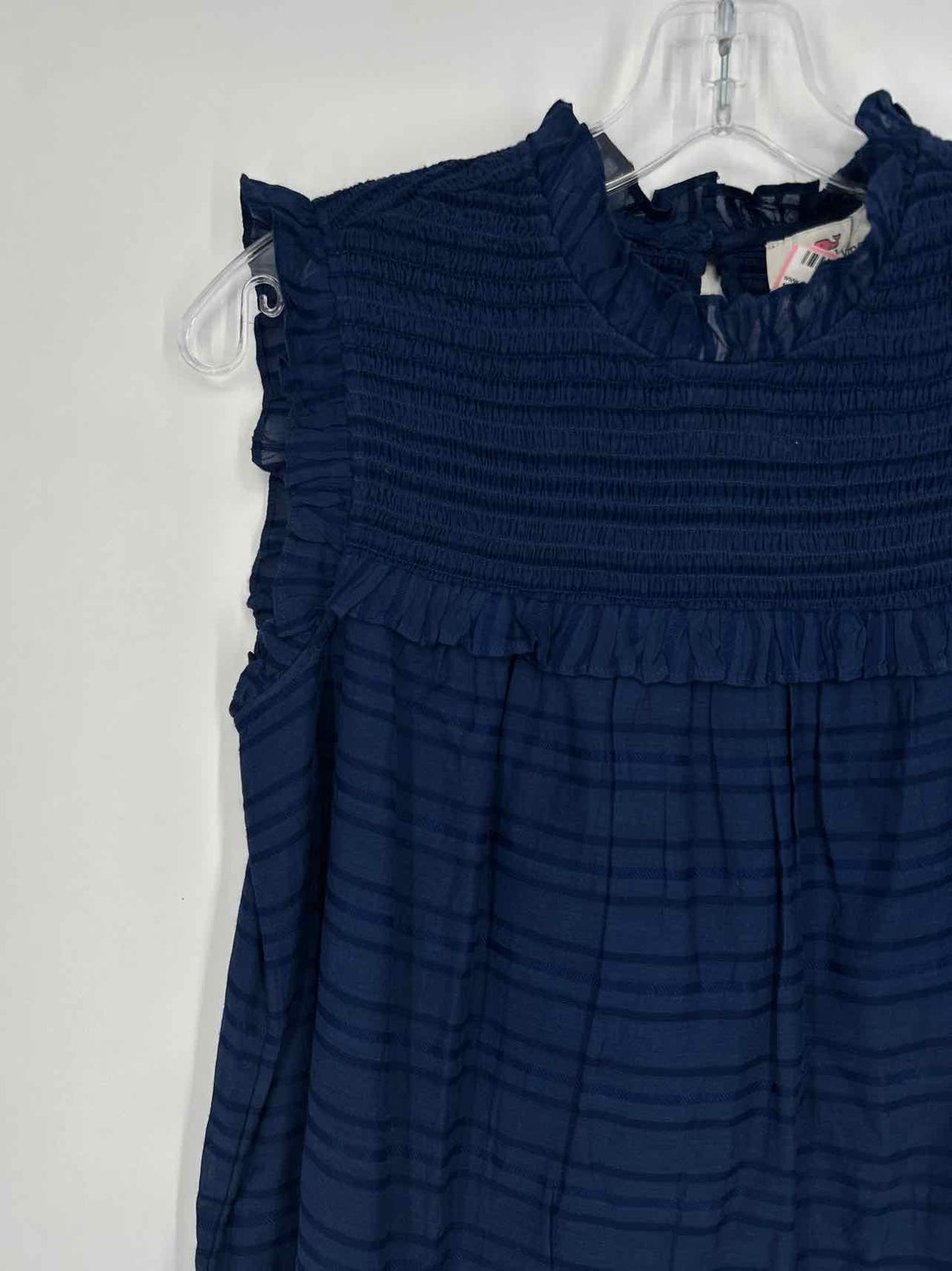 Vineyard Vines Size XS Navy Striped Sleeveless