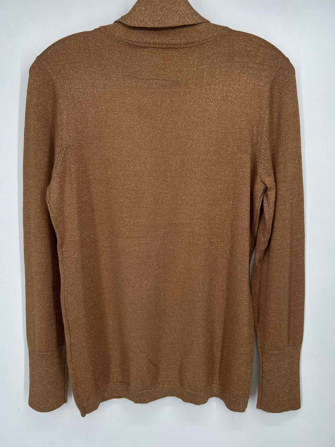 Chicos 0(S) Golden Tan Sweater Holiday